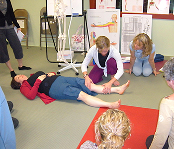 Jenny Otto yoga therapy lower leg technique