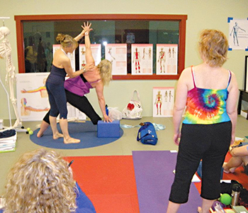 Jenny Otto workshop Utthita Trikonasana / Triangle Pose